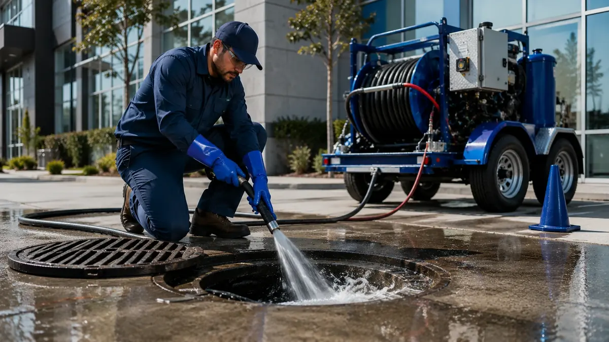 Commercial Hydro Jet Drain Cleaning in Sunset Beach