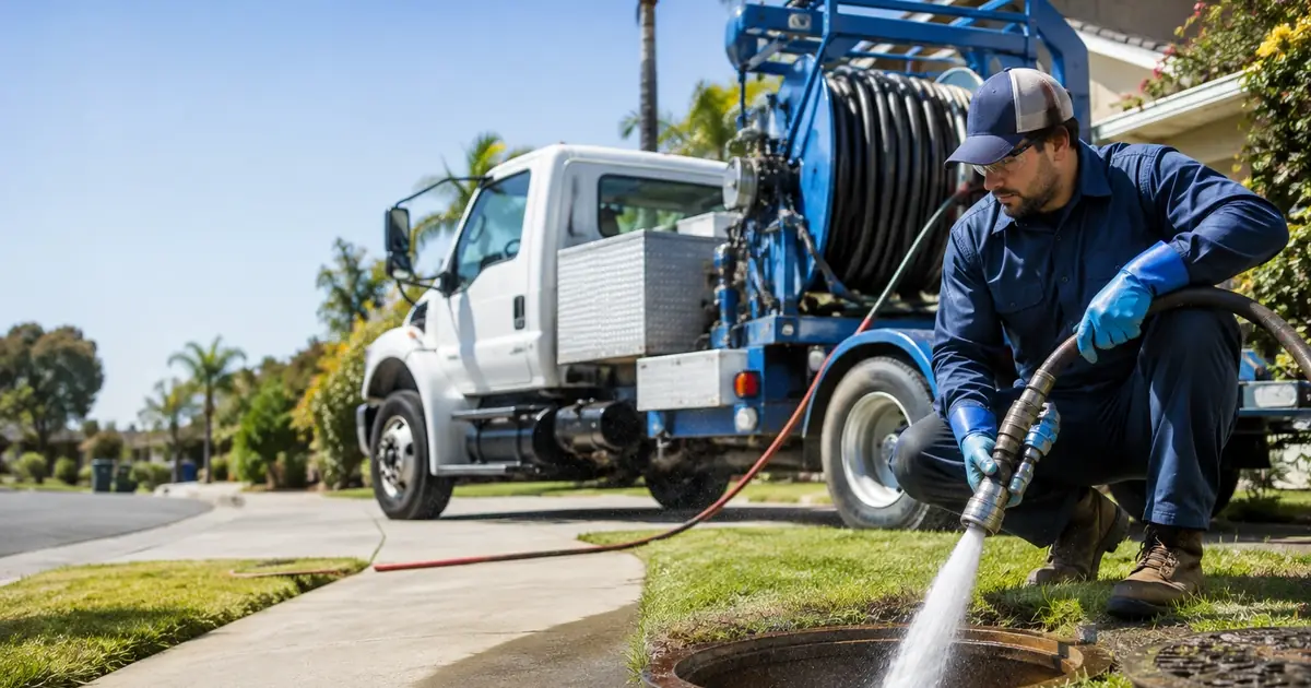 Hydro jet sewer cleaning Sunset Beach