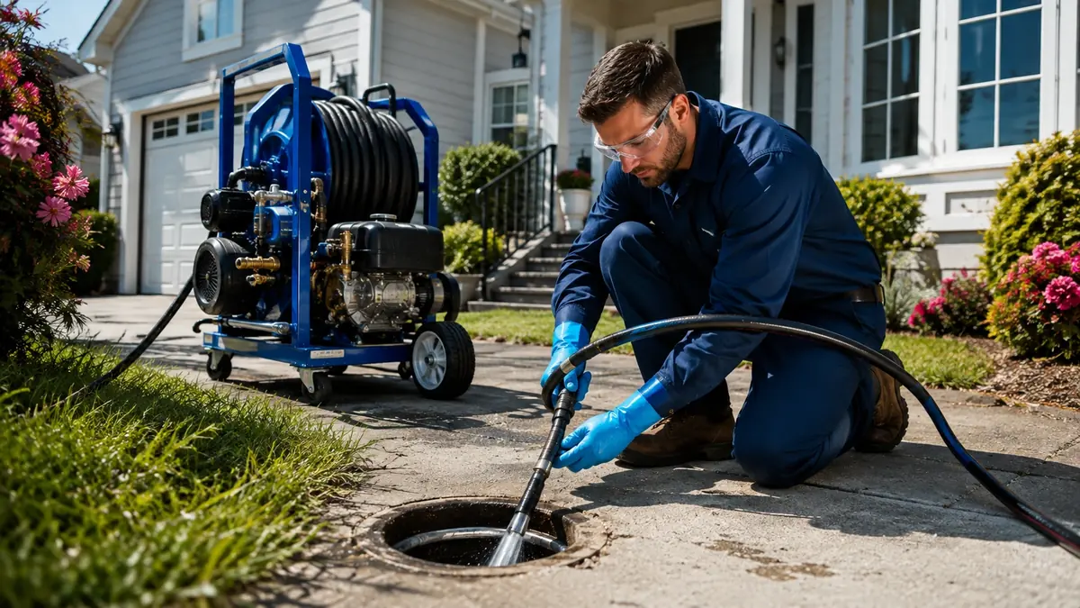 Residential Hydro Jet Drain Cleaning in Sunset Beach