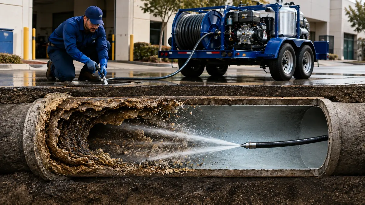 Sewer Pipe Descaling in Sunset Beach